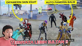 GAK TERIMA DIPAMERIN SKIN XSUIT BLOOD RAVEN , LANGSUNG PAMERIN BALIK PAKAI PHARAOH MAX - PUBG MOBILE