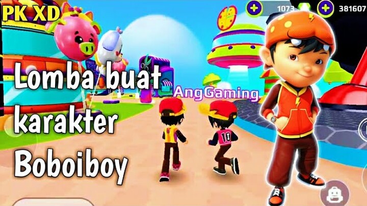 Lomba membuat karakter Boboiboy di PK XD