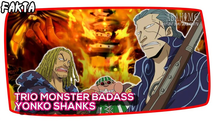 TRIO MONSTER SHANKS Paling BADASSS Siap Mengguncang WANO!? Semuanya Menggunakan Senapan?!