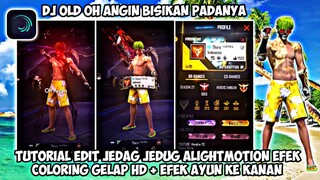 TUTORIAL EDIT JEDAG JEDUG ALIGHTMOTION FF DJ JADIKAN AKU YANG KE DUA VIRAL TIK TOK TERBARU 2022