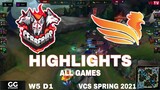 Highlight CES vs SE (All Game) VCS Mùa Xuân 2021 Highlight SBTC vs CES Cerberus Esp vs SBTC Esports