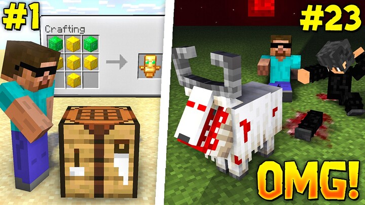 TESTING SECRET MYTHBUSTERS in Minecraft...