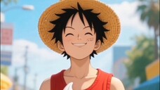 Luffy Serbu Ice Cream Jumbo Segede Ember