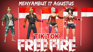 tik tok free fire 2020 spesial menyambut 17 Agustus terkeren, terkreatif BOOYAH #FF #tiktok