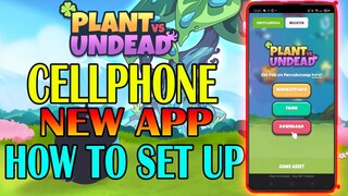 PLANTS VS UNDEAD CELLPHONE APPLICATION | Tagalog