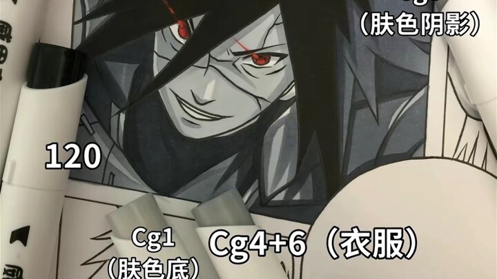 Hand-Drawn Tutorial: “The Uchiha Fate” — “Madara’s Eyes Are Black, So Feel Free to Change That Yours