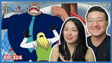 GARP CHASES THE STRAWHATS | One Piece Episode 324 Couples Reaction & Discussion