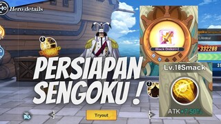 PERSIAPAN SENGOKU EQUIP DAN BLESSNYA - NEW WORLD VIRGOUR VOYAGE