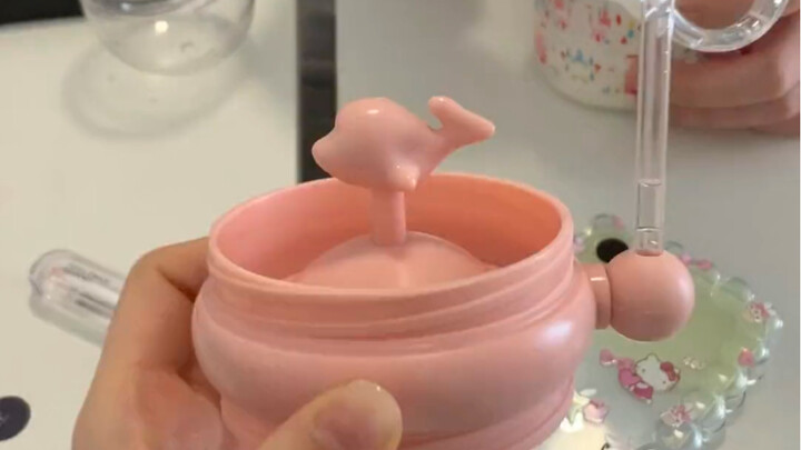 My whale water bottle actually sprays water—I just love drinking from you so much!