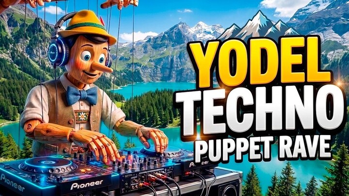 YODEL TECHNO DANCE (Puppet Edition) 🏔️ Alpine Bass | Epic Yodeling & EDM
