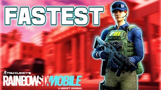 FASTEST ASH PLAYER Rainbow Six Siege Mobile Gameplay