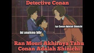 Spesial Moment Detective Conan Ran Mouri Akhirnya Tahu Conan Adalah Shinichi kudo