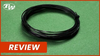 Prince Vortex Triad Tennis String Review (3-sided co-poly for max bite & spin)! 🦈