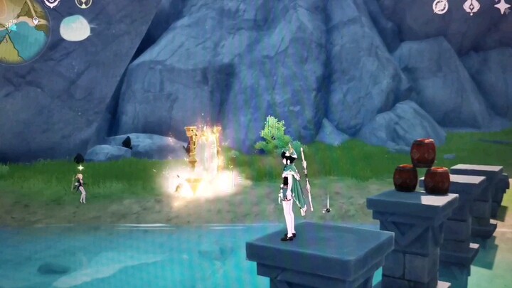 เป็นครั้งแรกที่เจอกลุ่มเพื่อนร่วมทีมในเก็นชินโอมแพกต์