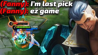 WHEN FANNY THINKS HE COUNTER FREDRINN