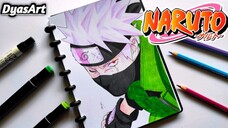 Bapak bapak Badas pensiunan tukang copy paste🗿|| Drawing Hatake Kakashi [Naruto]