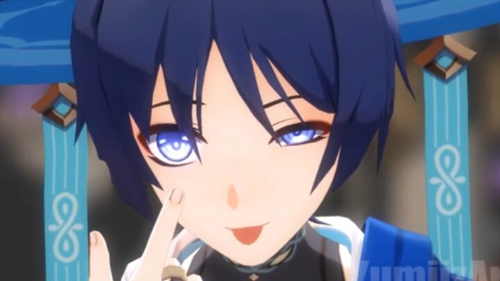 A cute soldier making faces at you❤️