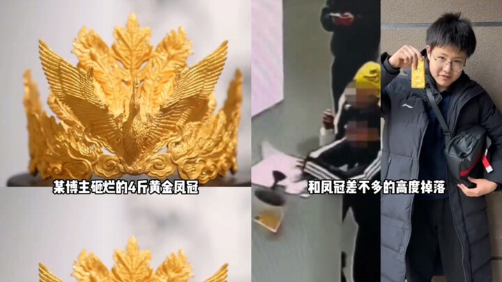 A netizen tested it with their 2kg gold bar—and the gold didn’t flake or chip at all when dropped!