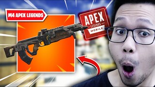 INI DIA "M4" NYA DI APEX LEGEND MOBILE! SEKALI SPRAY RATA SEMUA! - APEX LEGEND MOBILE