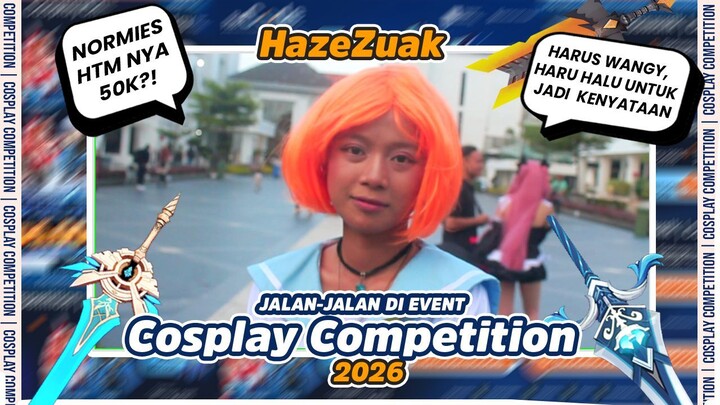 Jalan-jalan di event Cosplay Competition by ruangcosplay (2026)! | Event jejepangan surabaya