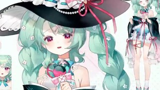 [live2d model display] Come in and see the beautiful legs! Are you the magician who enlightens me?