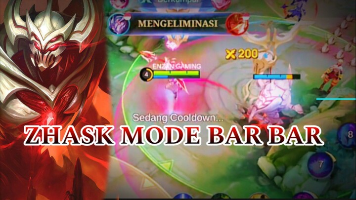 ZHASK MODE BAR BAR