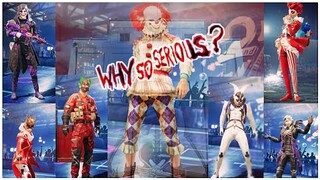 The Joker Collection ♥️ PUBG MOBILE ♣️ Suicide Squad ♦️ مجموعة الجوكر في ببجي موبايل ♠️