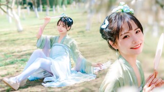 你听见梨花笑了吗？超温柔的舞～国风换装～