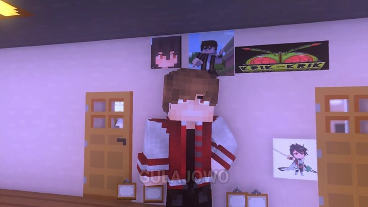 Bagaimana Menyadarkan Istriku yang Terlalu Terobsesi Animasi Minecraft