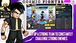 Cosmic Fighter Gameplay - 2 Redeem Codes - RPG Game Android