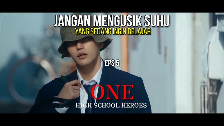 one high school heroes eps 5 subtitle Indonesia