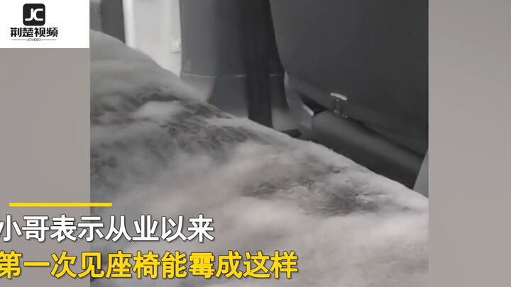 Cả ghế sau ô tô phủ đầy lông trắng xù xì, anh thợ sửa xe ngơ ngác: Tôi còn tưởng tuyết trút vào xe c