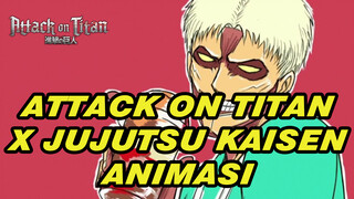 Menari, Reiner! | Attack On Titan x Jujutsu Kaisen | Animasi yang Diadaptasi