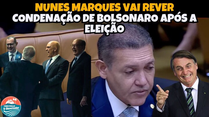 BOMBA! NUNES MARQUES PODE LIBERTAR BOLSONARO APÓS O 2º TURNO