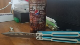 喝了日本生可乐 我的宾州会转蝴蝶刀了！！！！