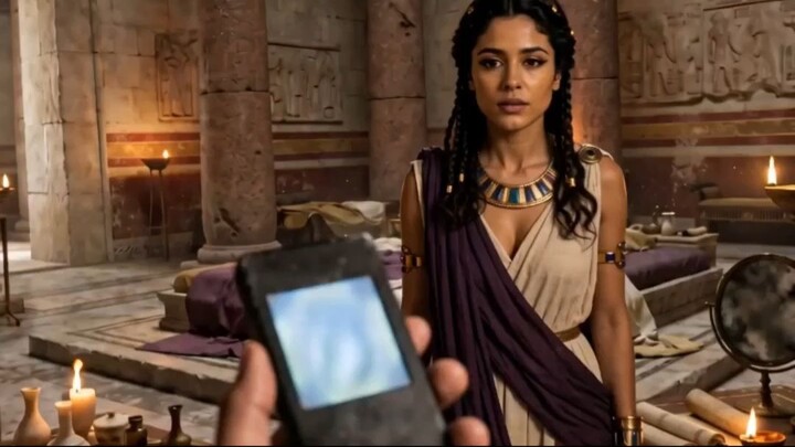 Cleopatra dibawa ke masa depan !