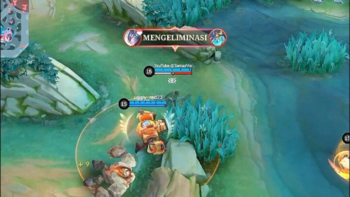 Peluru akurat, nasib yang enggak 💀🔫 #mobilelegends #grangermlbb #marksmanml