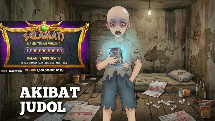 AKIBAT JUDOL | ANIMASI