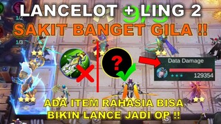 LANCELOT MONSTER DAMAGENYA SAKIT BANGET !! ADA ITEM RAHASIA BISA BIKIN LANCELOT JADI OP !!