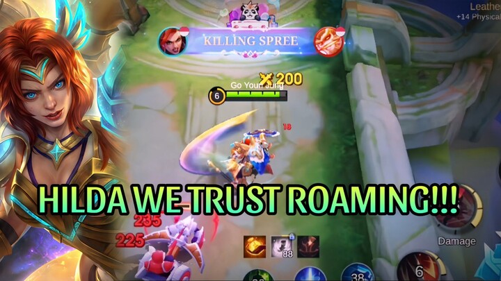 HILDA WE TRUST ROAMING!!!