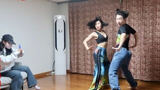 在女战士面前battle编舞是谁给的勇气！？LIP J来家的那一天~