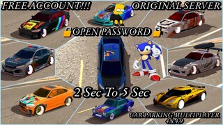 Car Parking Multiplayer 4.8.4.9 || Free Account