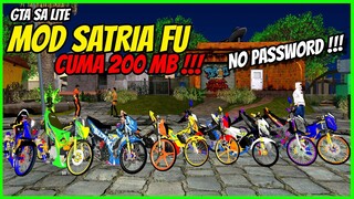 200MB ❗❗ GTA SA LITE MOD DRAG SATRIA FU TERBARU 2022 // NO PASSWORD