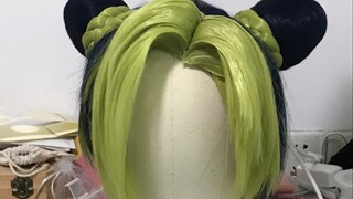 [Tangyuan] I'm going to make a video of the process of Jolyne Kujo's wig styling