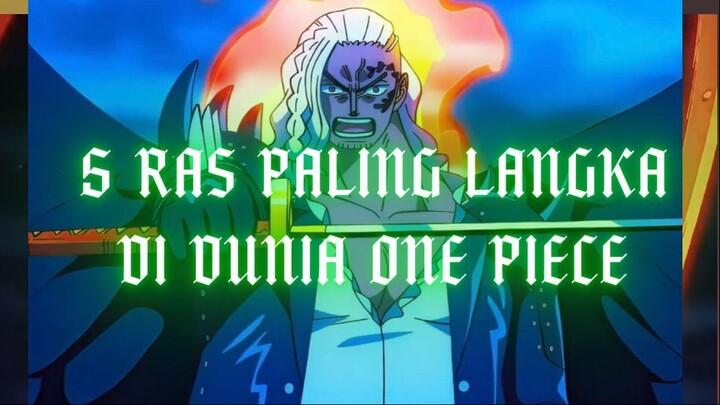 5 RAS PALING LANGKA DI ONE PIECE