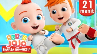 Bayi JoJo Belajar Taekwondo Bersama Kakaknya | Lagu Anak-anak | Super JoJo Bahasa Indonesia