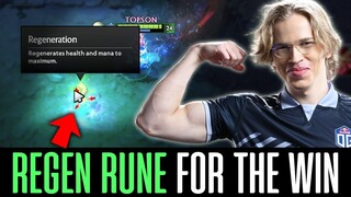 Topson PERFECT RUNE to Clutch the Game - ULTRA KILL GG!