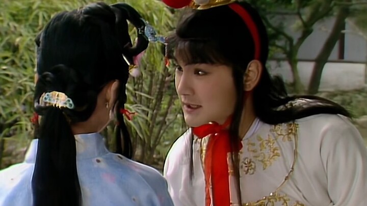 Saudari Lin hari ini kembali memasuki mode dua sisi #VersiImpianMerah87 #LinDaiyu #JiaBaoyu #XueBaoc
