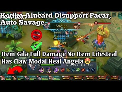 Support Terbaik Fighter Alucard !! Auto Keras Dan Sakit