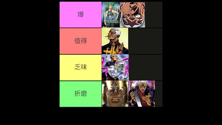 排名！最好的反派人设！ 埃里哥·普奇！JOJO的奇妙冒险！石之海！